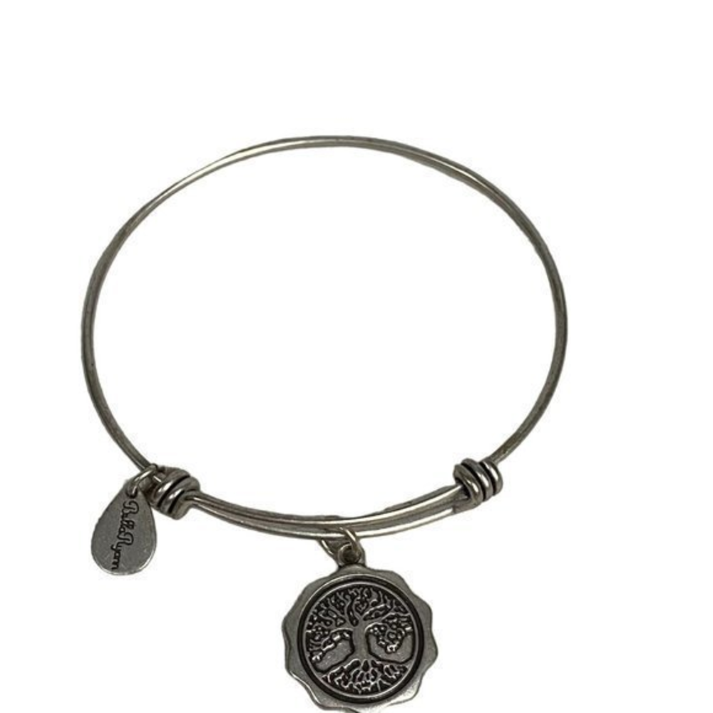 Bella Ryann Silver Tone Tree Charm Bracelet